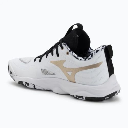 Buty do siatkówki Mizuno Wave Momentum Elite white/black/ge gold