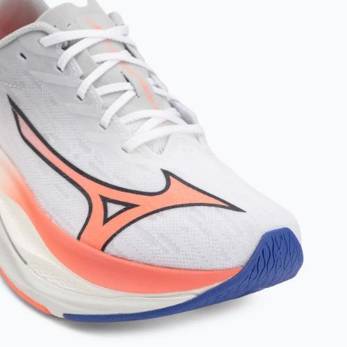Buty do biegania damskie Mizuno Wave Rebellion Flash 3 white/striking coral/iris bloom