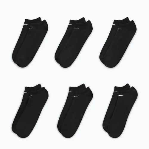 Skarpety Nike Everyday Lightweight No Show 6 par black/white