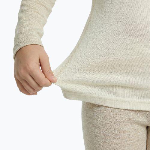 Komplet bielizny termoaktywnej dziecięcej WOOLCANO Merino SET0982 beżowy