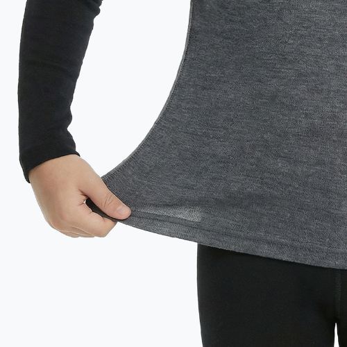 Komplet bielizny termoaktywnej dziecięcej WOOLCANO Merino SET0982 szary