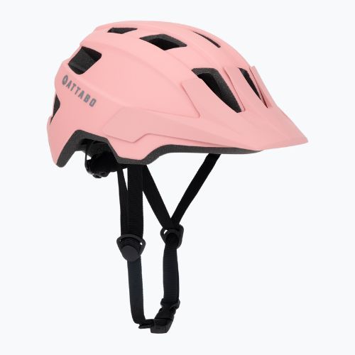 Kask rowerowy dziecięcy ATTABO Khola różowy
