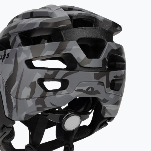 Kask rowerowy ATTABO  State 2.0 full face szary