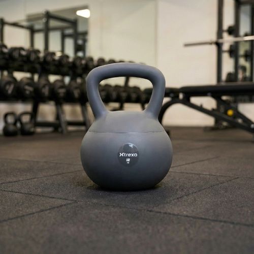 Kettlebell SOFT XTREXO 12 kg szary