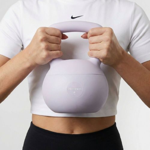 Kettlebell miękki XTREXO 8 kg fioletowy