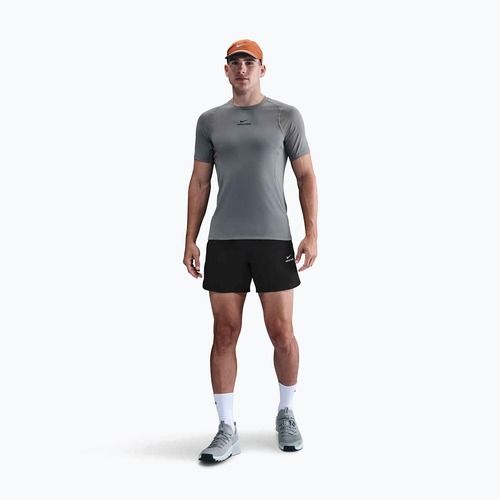 Koszulka treningowa męska Nike Pro Training Dri-Fit smoke grey/black