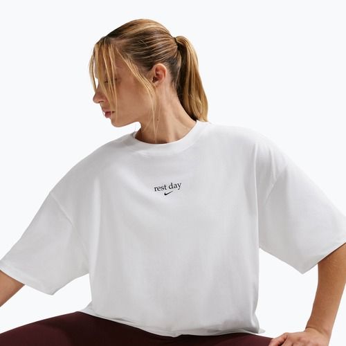 Koszulka damska Nike Dri-Fit white/black/black