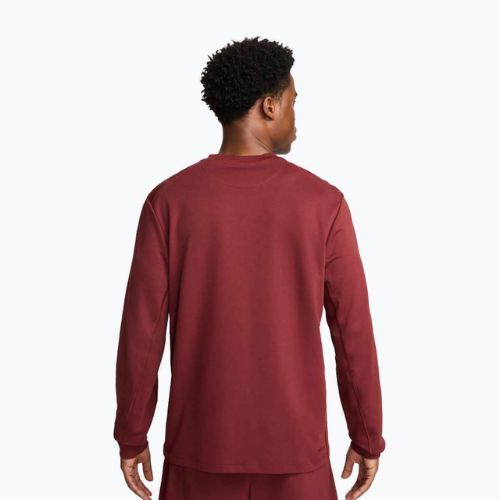 Longsleeve męski Nike Primary Dri-Fit Versatile dark team red/dark team red