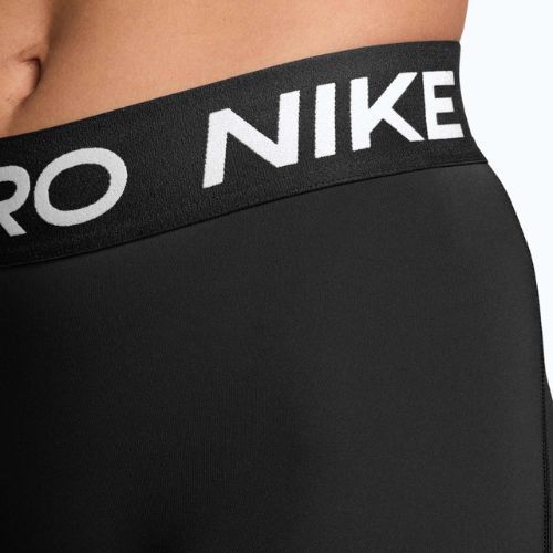 Spodenki damskie Nike Pro Mid-Rise Biker 3" black/white