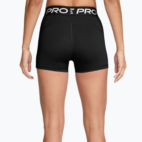 Spodenki damskie Nike Pro Mid-Rise Biker 3" black/white