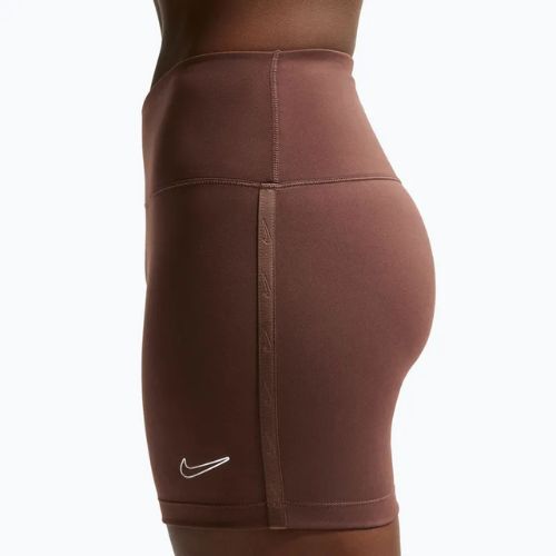 Spodenki damskie Nike One Biker 5" light chocolate