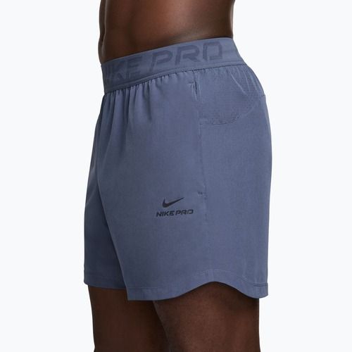 Spodenki męskie Nike Pro Training Dri-Fit 6" diffused blue/black