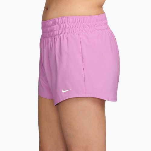Spodenki damskie Nike One Dri-Fit 3" light magenta/white