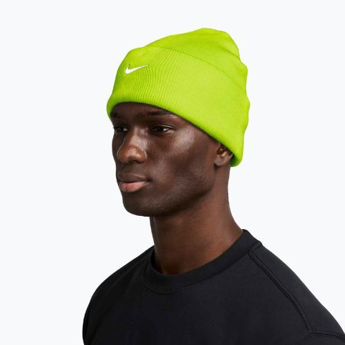 Czapka zimowa Nike Peak Swoosh Beanie cyber/white