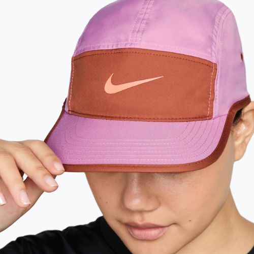 Czapka z daszkiem Nike Dri-Fit Fly light magenta/dusty peach/orange frost