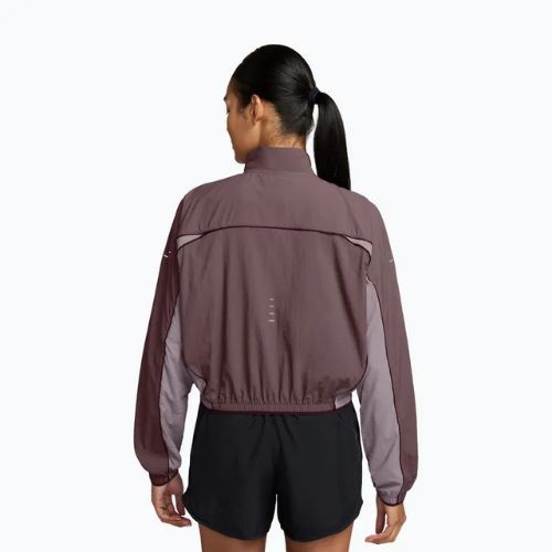 Kurtka do biegania damskie Nike Swift UV Repel tattoo/light violet ore