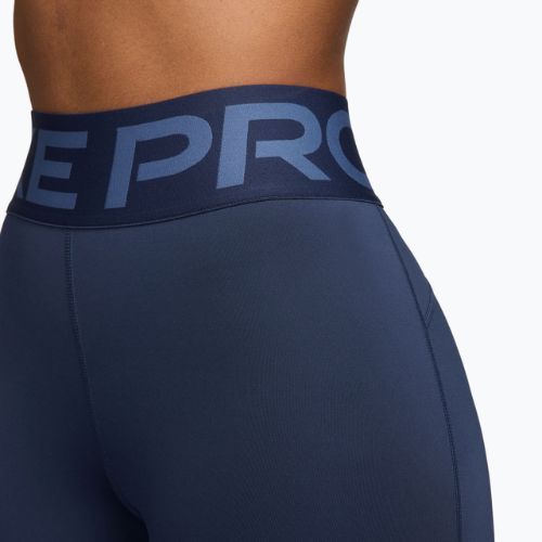 Legginsy treningowe damskie Nike Pro Sculpt midnight navy/white