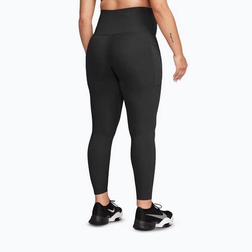 Legginsy damskie Nike One Maternity High-Waisted 7/8 black/white