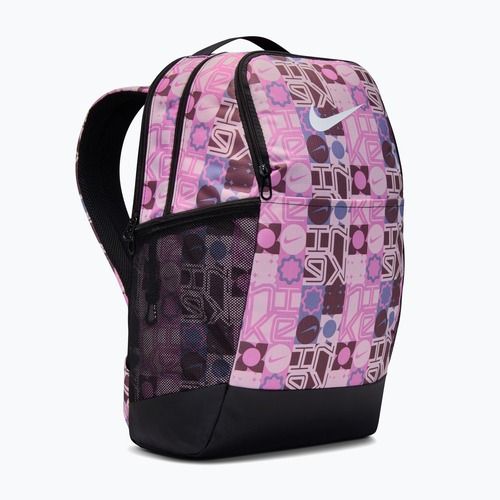 Plecak treningowy Nike Brasilia 9.5 24 l black/pink foam/white