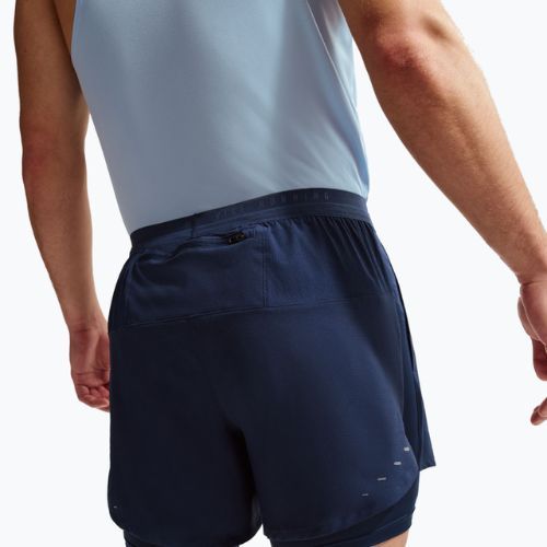 Spodenki do biegania męskie Nike Stride Dri-Fit Hybrid 5" midnight navy