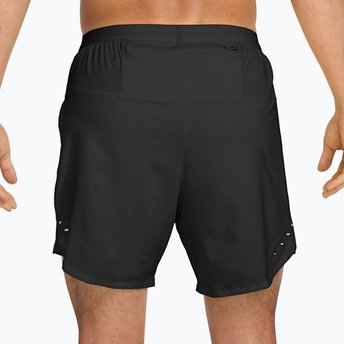 Spodenki do biegania męskie Nike Stride Dri-Fit 2in1 7" black