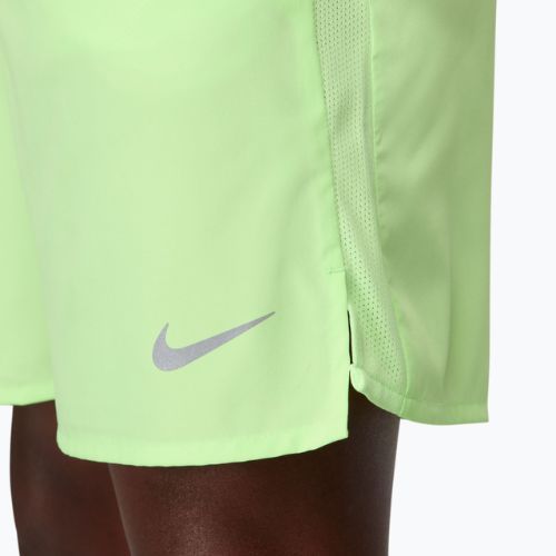 Spodenki męskie Nike Dri-Fit Challenger 7" Brief-Lined lime blast/lime blast