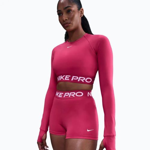 Spodenki damskie Nike Pro 365 3" rush pink/white