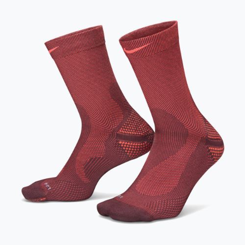 Skarpety Nike Running Lightweight Crew tattoo/hot lava/pure platinum/hot lava