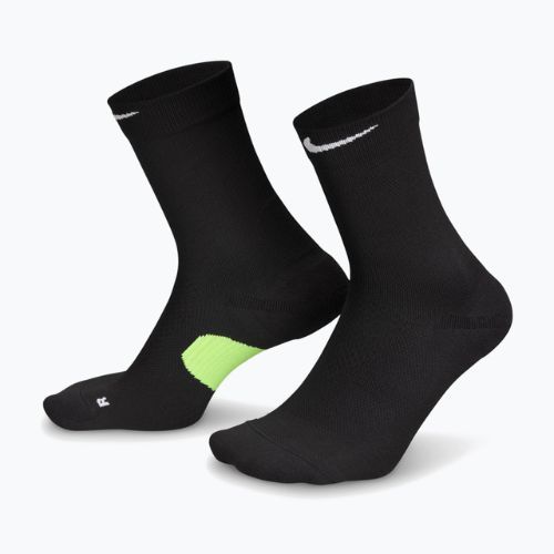 Skarpety Nike Running Midweight Crew black/smoke grey/white