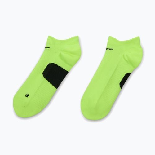 Skarpety Nike Running Midweight No-Show volt/black/black