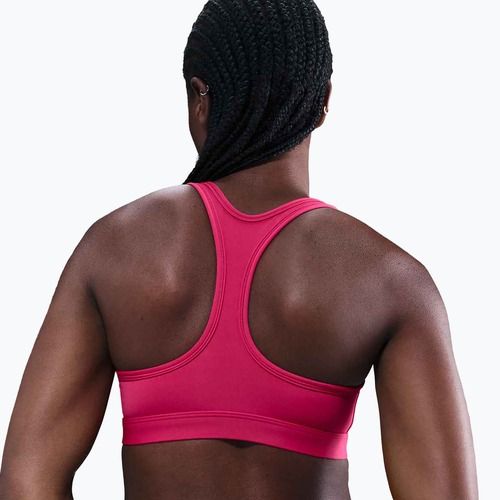 Biustonosz treningowy Nike Swoosh Light Support rush pink/white