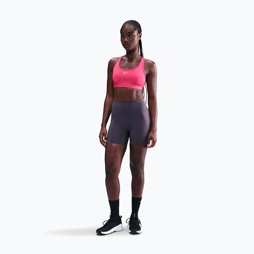 Biustonosz treningowy Nike Swoosh Light Support rush pink/white