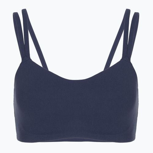 Biustonosz treningowy Nike Zenvy Strappy midnight navy/white