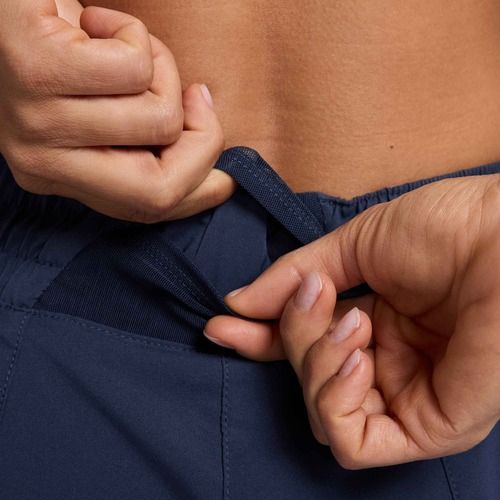 Spodenki do biegania damskie Nike One Dri-FIT 2IN1 midnight navy/white