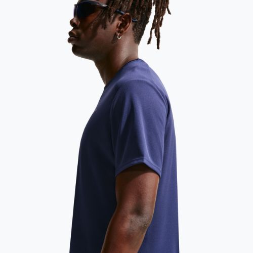 Koszulka do biegania męska Nike Miler Dri-Fit UV midnight navy