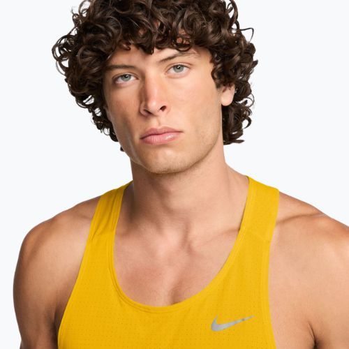 Koszulka do biegania męska Nike Fast Dri-Fit laser orange