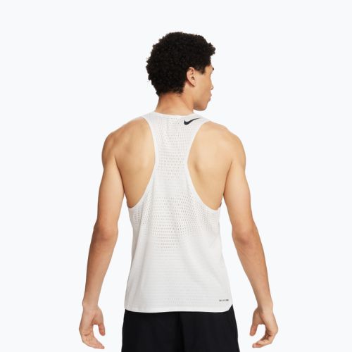 Koszulka do biegania męska Nike AeroSwift Dri-Fit ADV summit white/black