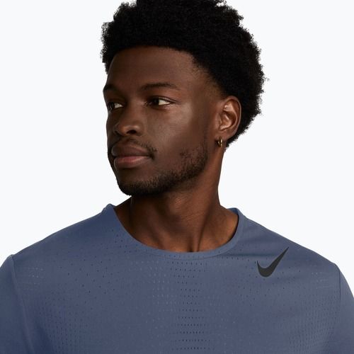 Koszulka do biegania męska Nike AeroSwift Dri-Fit ADV diffused blue/black