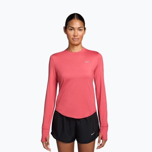 Longsleeve do biegania damski Nike Swift Dri-Fit UV sea coral