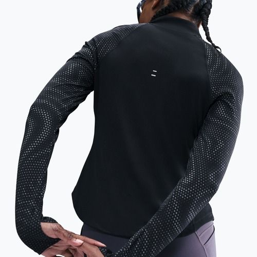 Longsleeve do biegania damski Nike Tempo Flash Dri-Fit 1/4 Zip black