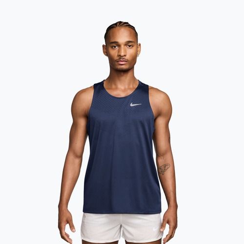 Koszulka do biegania męska Nike Stride Dri-Fit ADV midnight navy