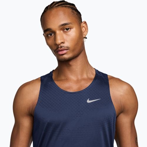 Koszulka do biegania męska Nike Stride Dri-Fit ADV midnight navy