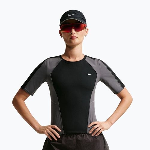 Koszulka do biegania damska Nike Swift Dri-Fit black/iron grey