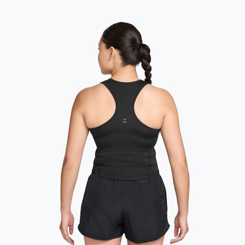 Koszulka do biegania damska Nike Swoosh Run Dri-Fit black/white