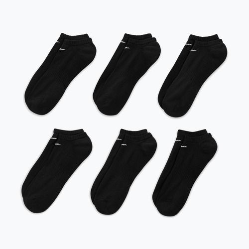 Skarpety Nike Everyday Cushioned No-Show 6 par black/white