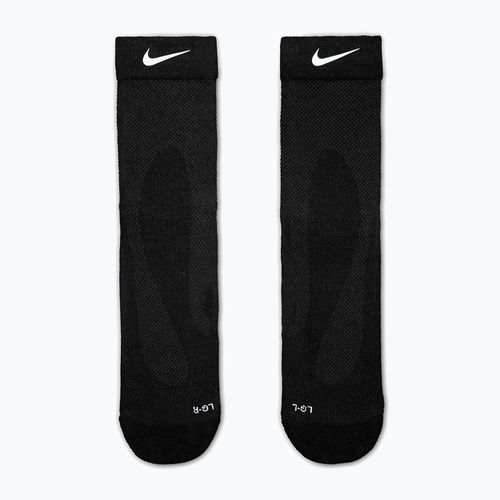 Skarpety Nike Running Wool Micro Crew black/dark smoke grey