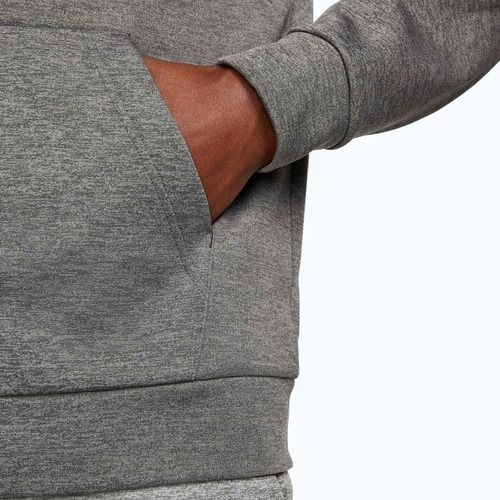 Bluza treningowa męska Nike Therma Fit Full-Zip charcoal heathr/dark smoke grey/black
