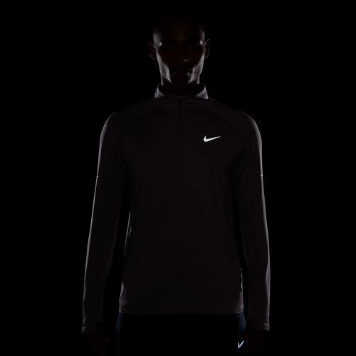 Bluza do biegania męska Nike Stride 1/4 Zip Dri-Fit light violet ore