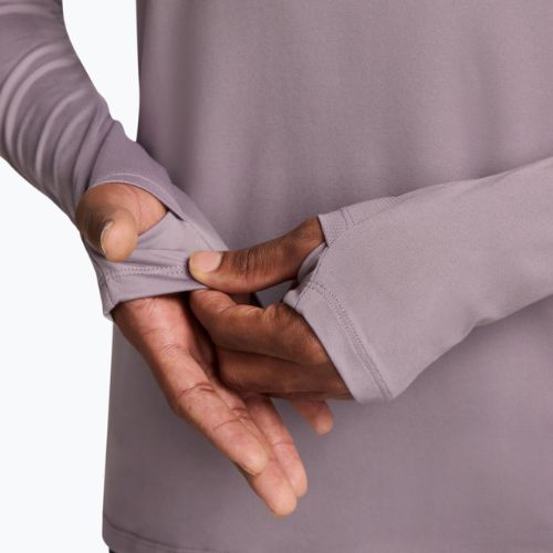 Bluza do biegania męska Nike Stride 1/4 Zip Dri-Fit light violet ore