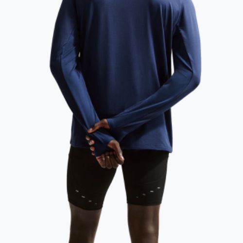 Bluza do biegania męska Nike Stride 1/4 Zip Dri-Fit midnight navy